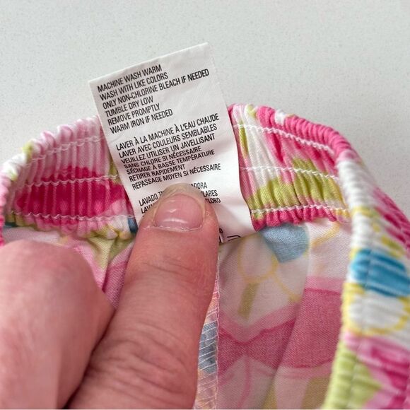 Little Me | Infant Girls Sleeveless Polo Shirt Fish Print Pants Summer Outfit 9M - Picture 9 of 12